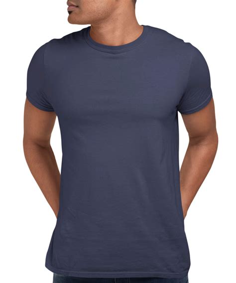 navy blue t shirt men.